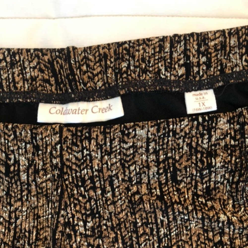 Coldwater Creek Patterned Slacks - image 2